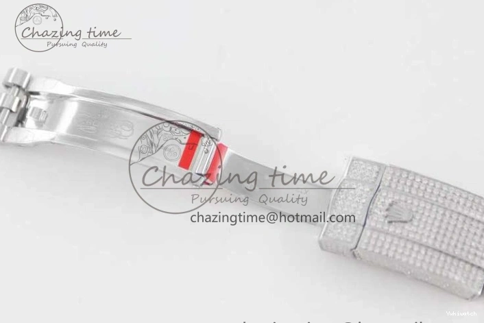 Jubilee Diamonds Datejust TWF 41 Arabic Full on A2824 Dial Edition SS Markers Best Bracelet 1:1 0214